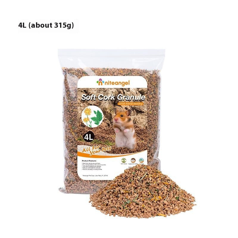 The Ultimate Oak Cork Hamster Cage Digging Bedding